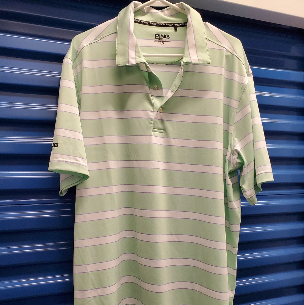 Ping short sleeve shirt size large nwot
